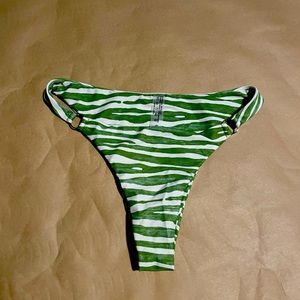 green bathing suit bottoms